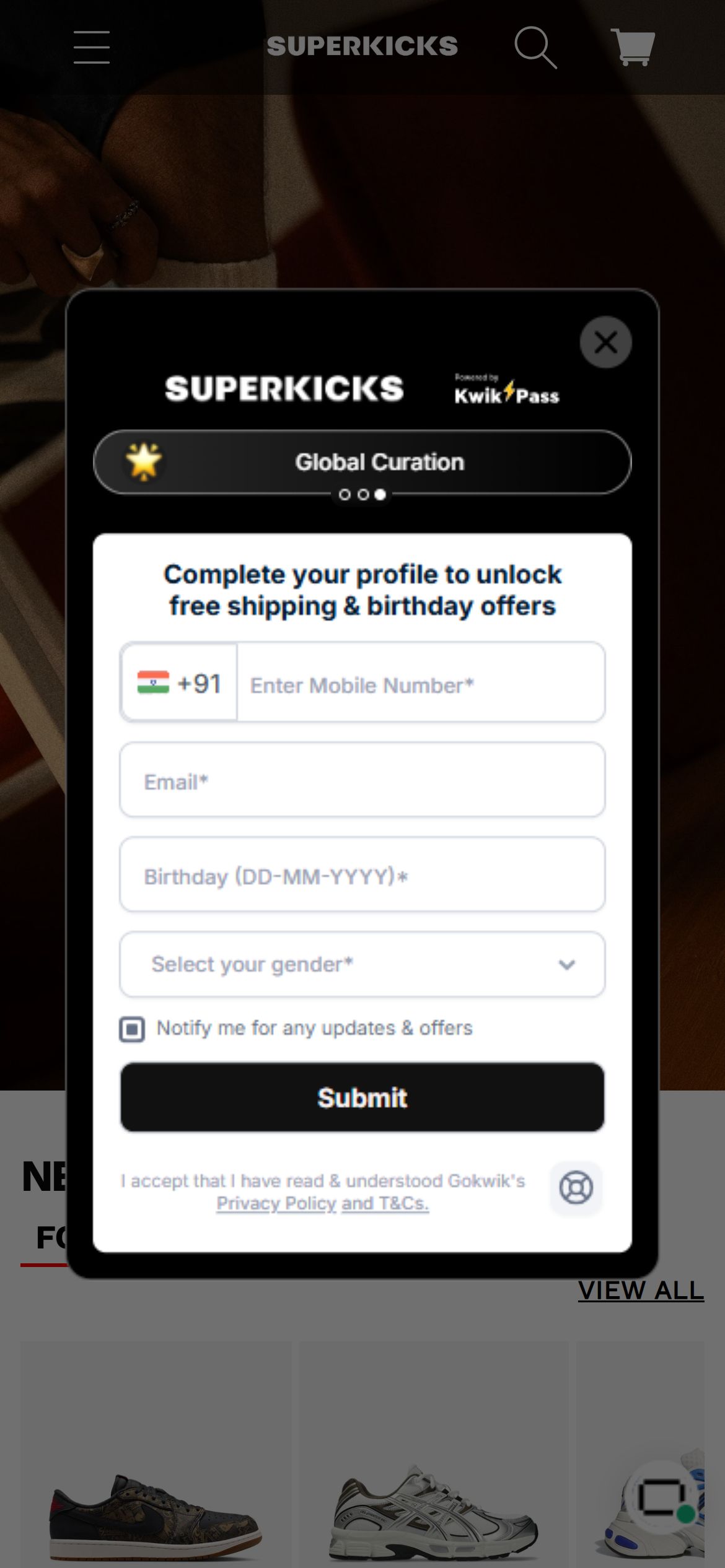 Superkicks — Mobile